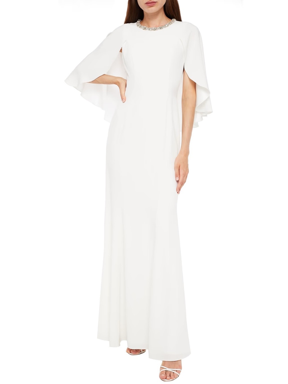 JENNY PACKHAM white bridal gown US2/UK6